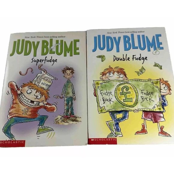 Kids Book Superfudge Doublefudge Author Judy Blume Summer Reading Grandkids Fun - Picture 3 of 7